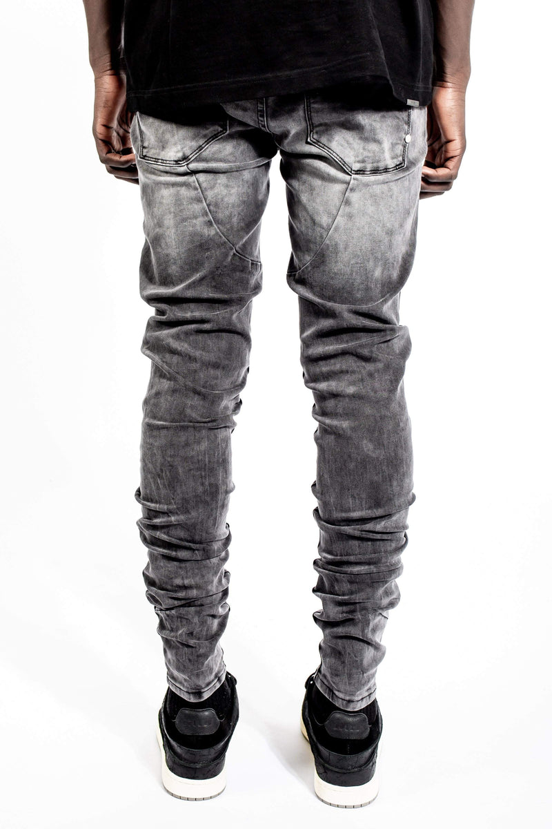 KY denim 203 Rockstars - Destroyed Essential Charcoal